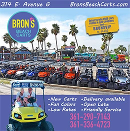 Brons Beach Cart Rentals Port Aransas Live
