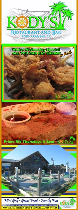 Kodys Restaurant and Bar Port Aransas Texas